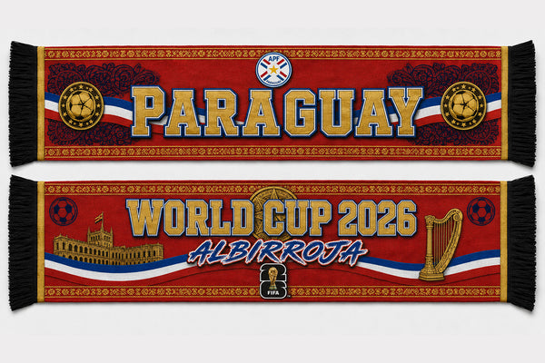Paraguay World Cup 2026 Scarf PVT020