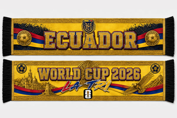 Ecuador World Cup 2026 Scarf PVT020