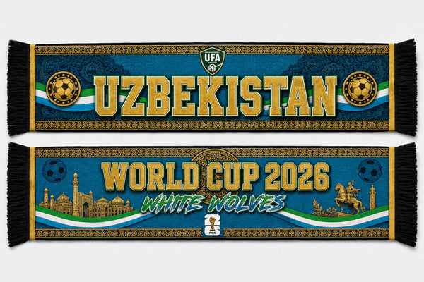 Uzbekistan World Cup 2026 Scarf PVT020
