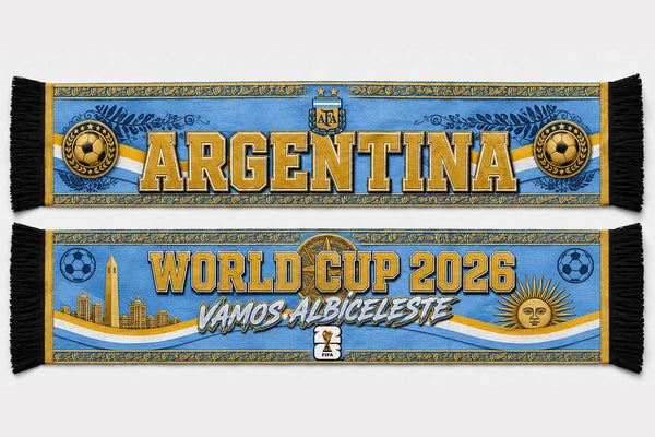 Argentina World Cup 2026 Scarf PVT020