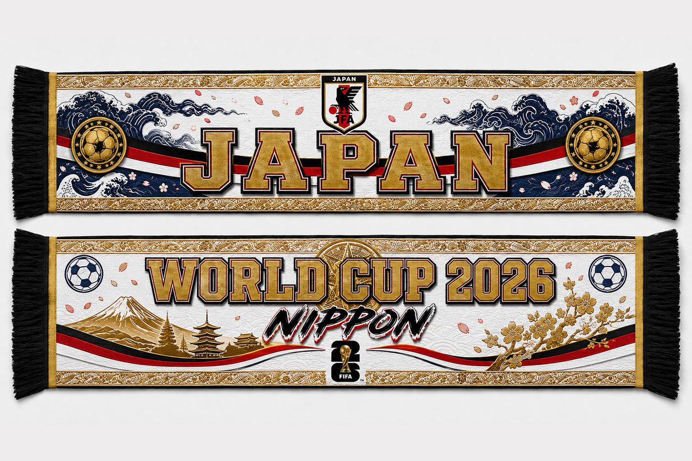 Japan World Cup 2026 Scarf PVT020