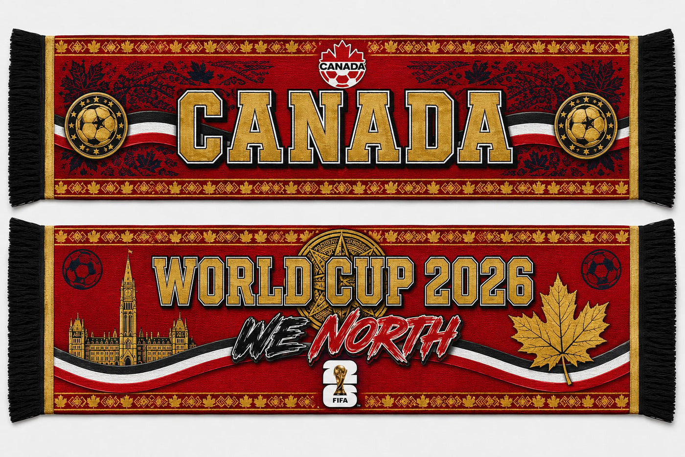 Canada World Cup 2026 Scarf PVT020