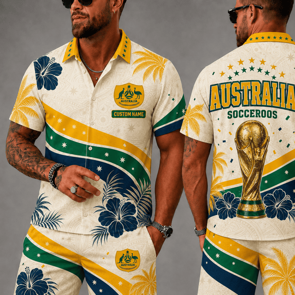 Australia WC 26 Hawaii Shorts Set