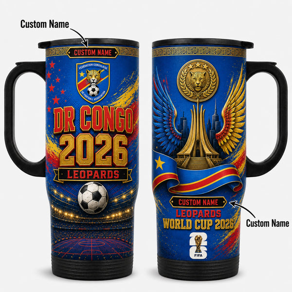 DR Congo World Cup 2026 Travel Tumbler PVT021
