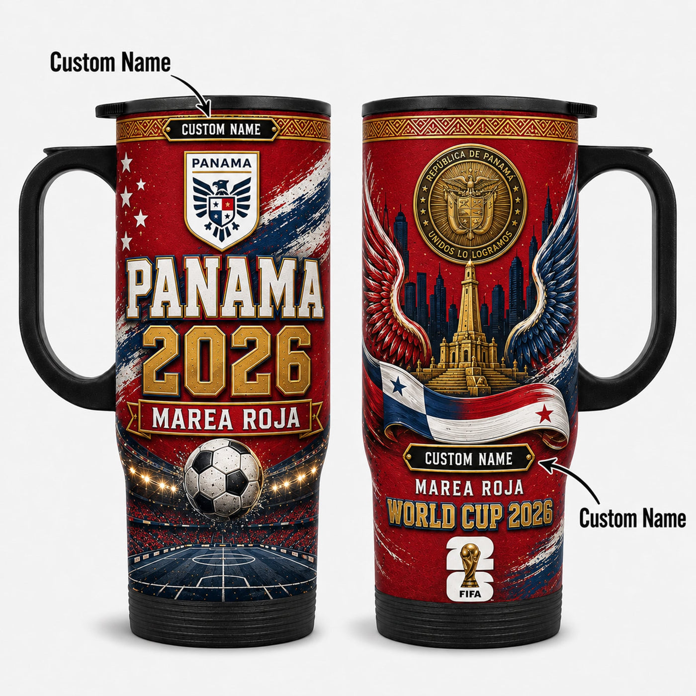 Panama World Cup 2026 Travel Tumbler PVT021