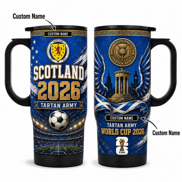 Scotland World Cup 2026 Travel Tumbler PVT021