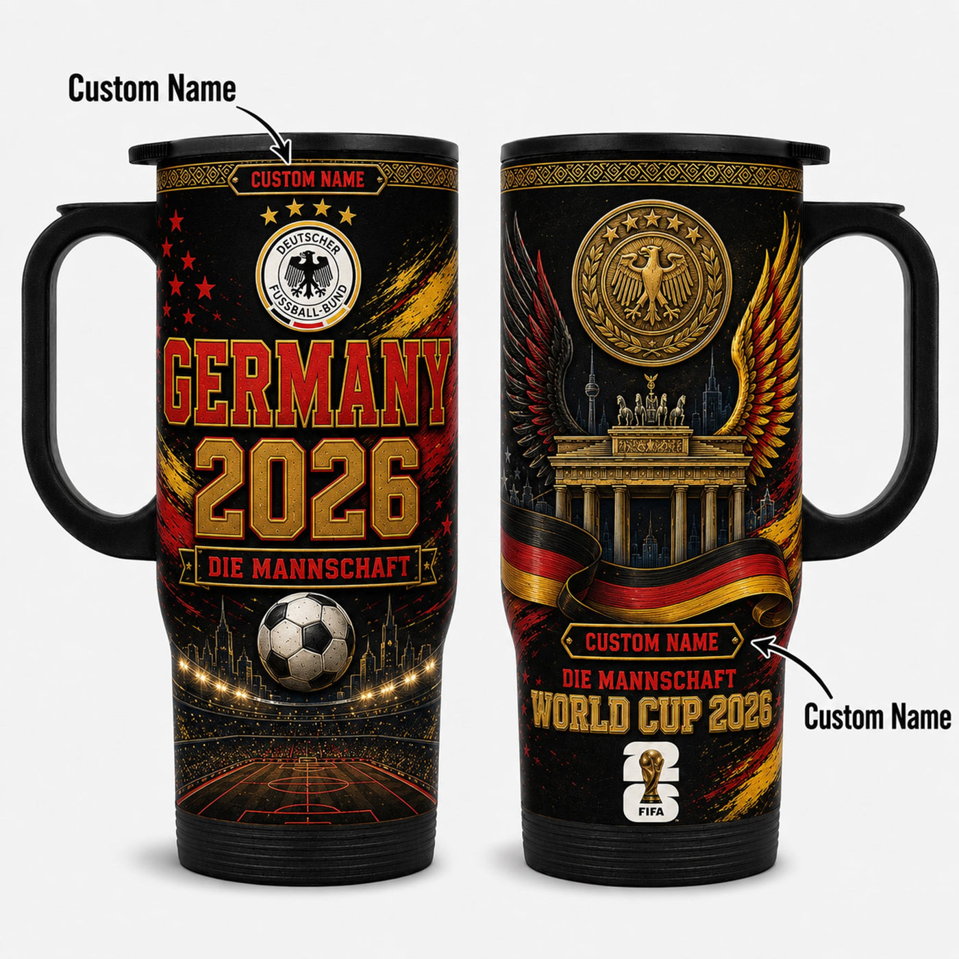 Germany World Cup 2026 Travel Tumbler PVT021