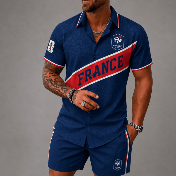 France World Cup 2026 Hawaii Short Set PVT023