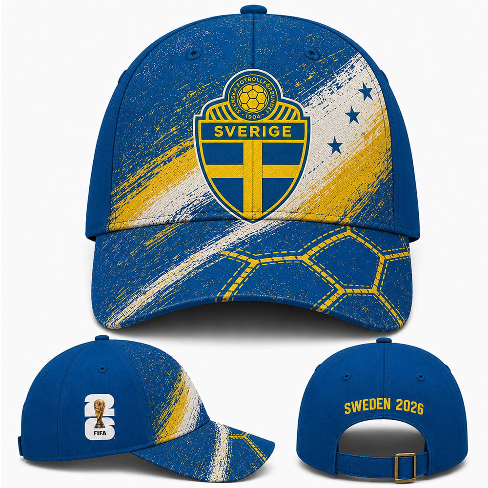 Sweden World Cup 2026 Cap PVT026