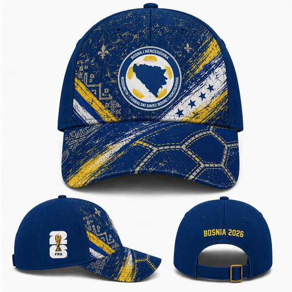 Bosnia and Herzegovina World Cup 2026 Cap PVT026
