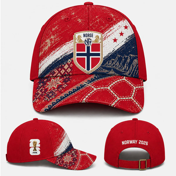 Norway World Cup 2026 Cap PVT026