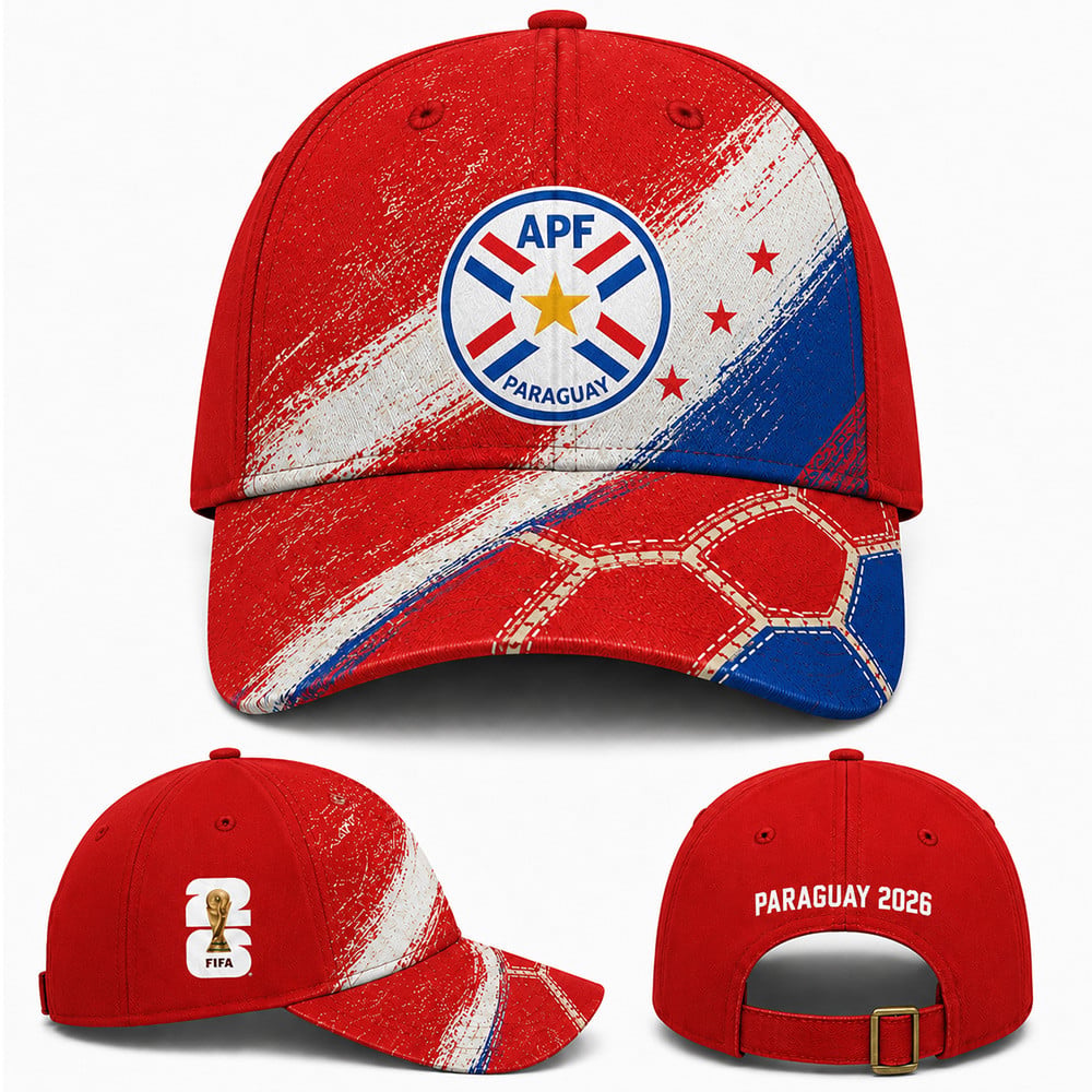 Paraguay World Cup 2026 Cap PVT026