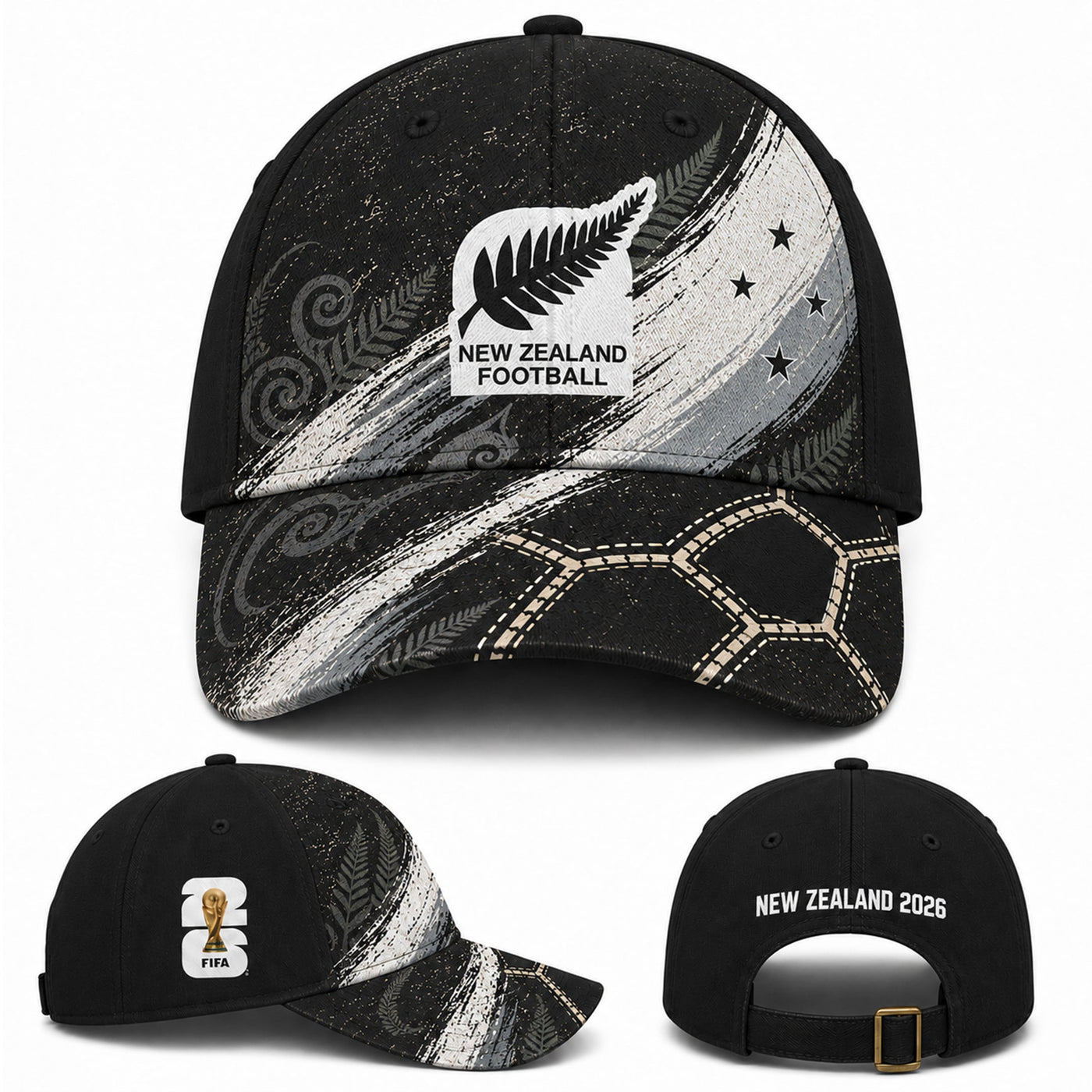 New Zealand World Cup 2026 Cap PVT026