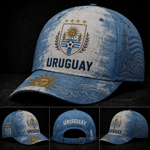 Uruguay WC26 Vintage National Classic Cap