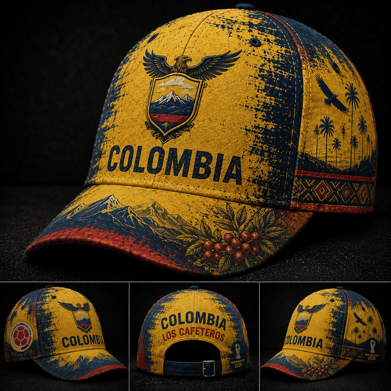Colombia WC26 Vintage National Classic Cap