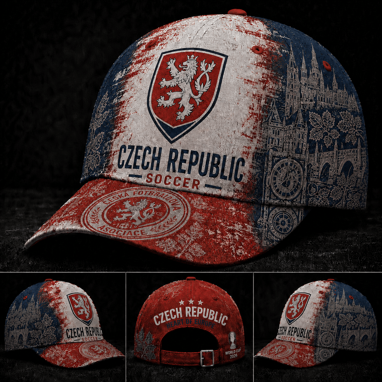Czech Republic WC26 Vintage National Classic Cap