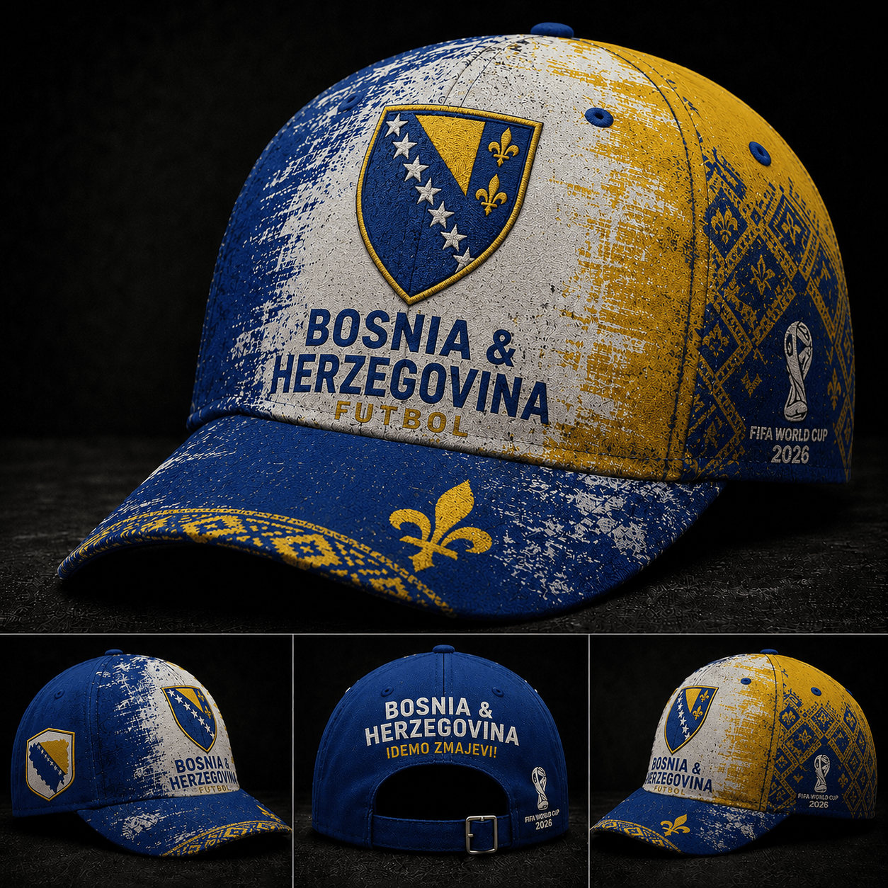 Bosnia and Herzegovina WC26 Vintage National Classic Cap