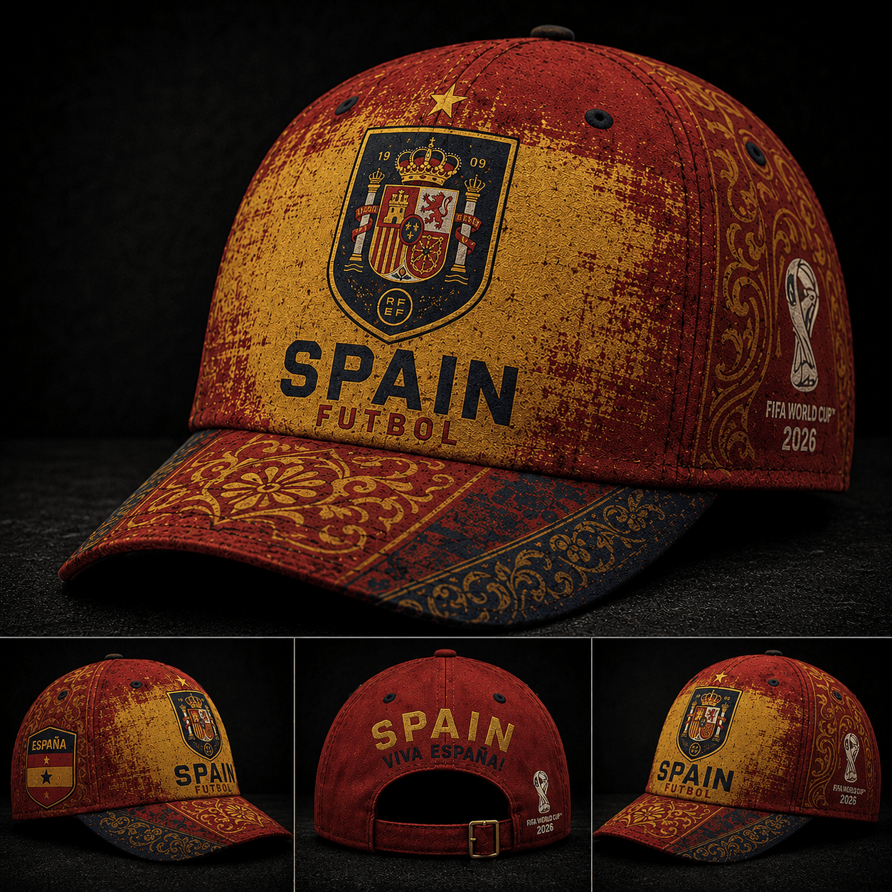 Spain WC26 Vintage National Classic Cap