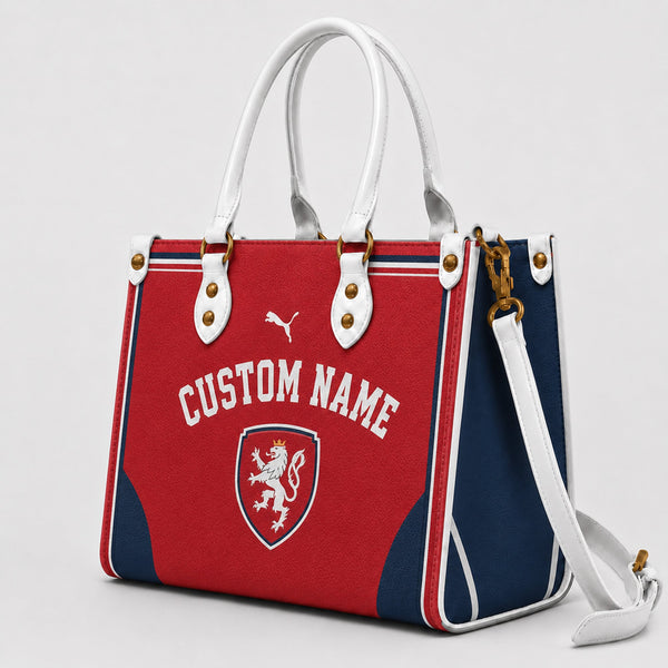 Czech Republic World Cup 2026 Custom Leather Bag PVT028