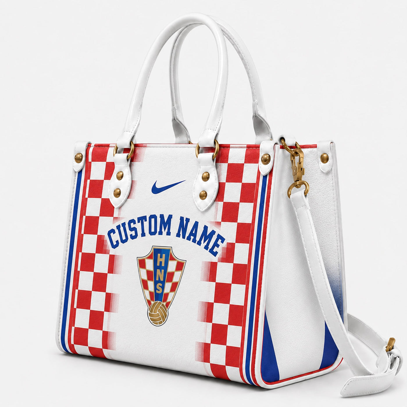 Croatia World Cup 2026 Custom Leather Bag PVT028