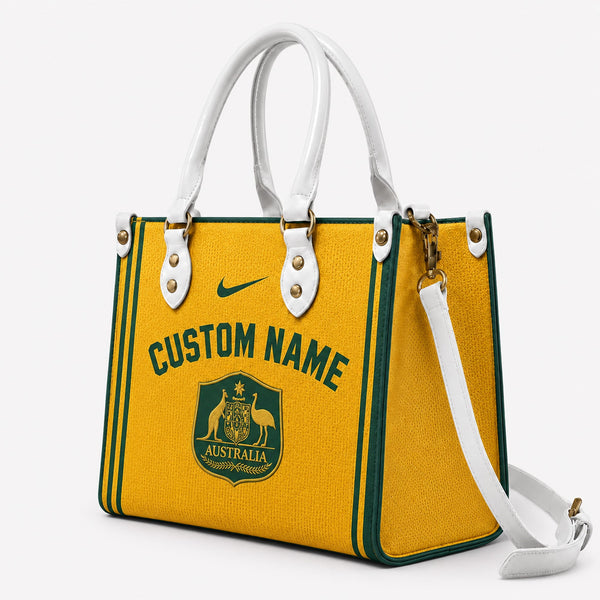 Australia World Cup 2026 Custom Leather Bag PVT028