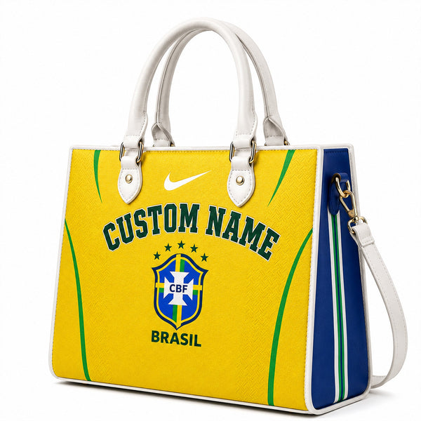 Brazil World Cup 2026 Custom Leather Bag PVT028