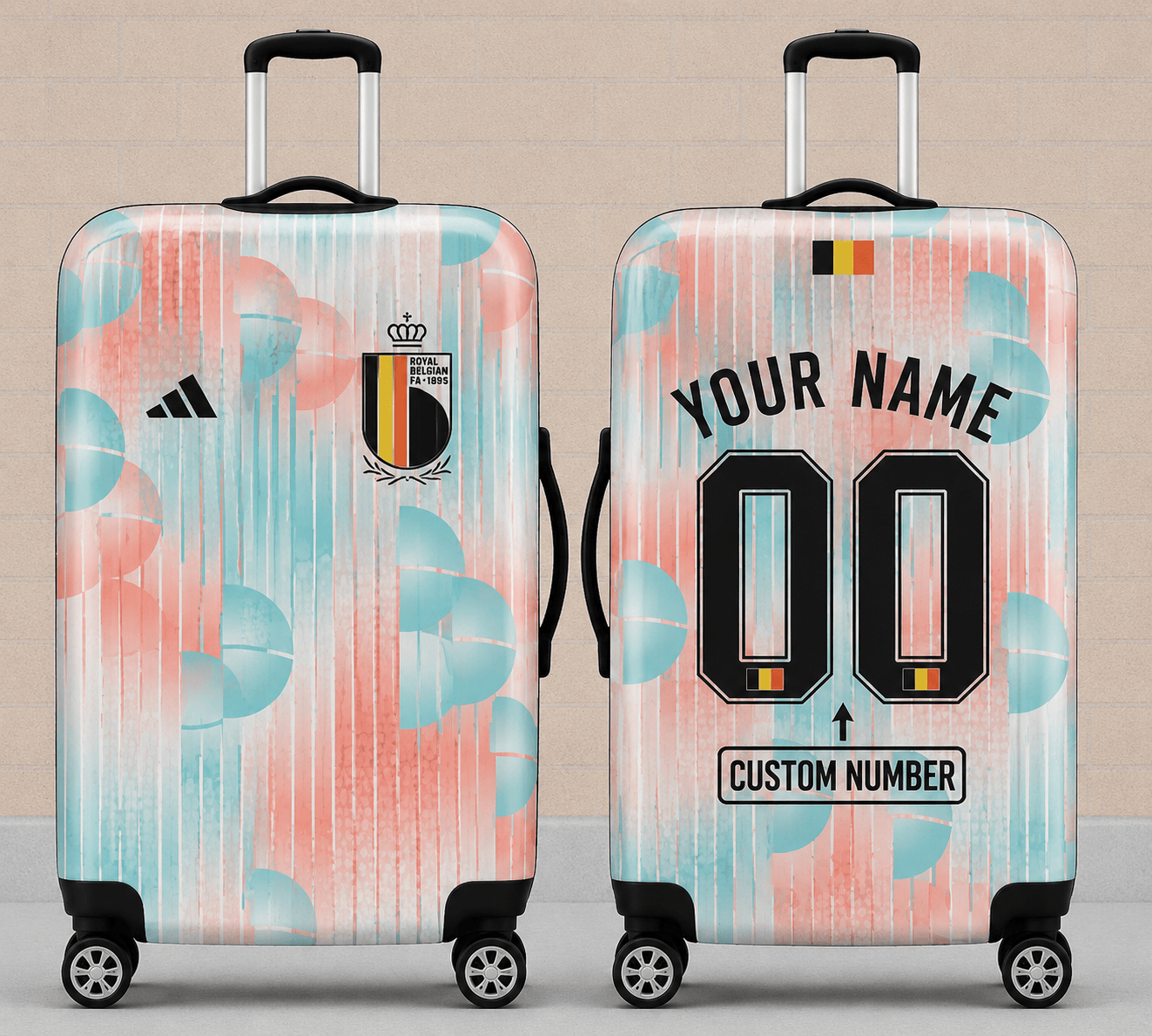 Belgium WC 26 Luggage Cover HN01