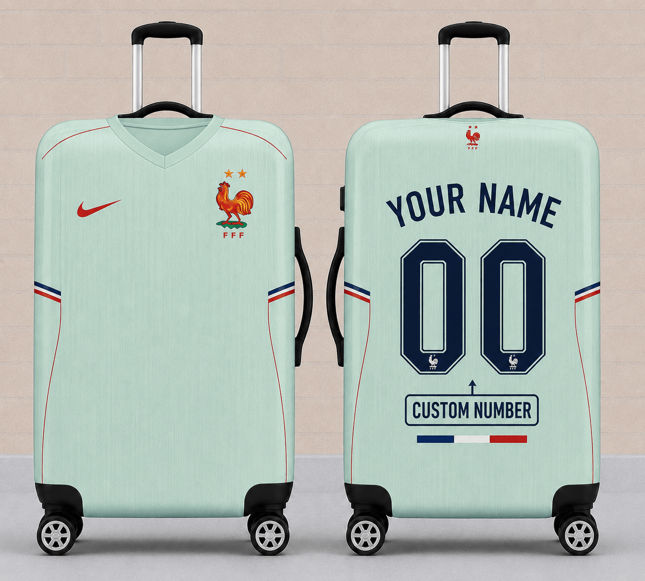 France WC 26 Luggage Cover HN01