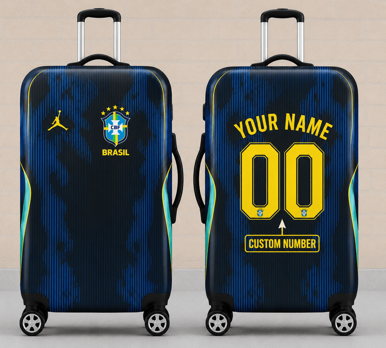 Brazil WC 26 Luggage Cover HN01