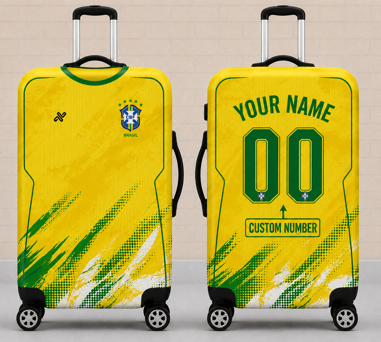 Brazil WC 26 Luggage Cover HN01