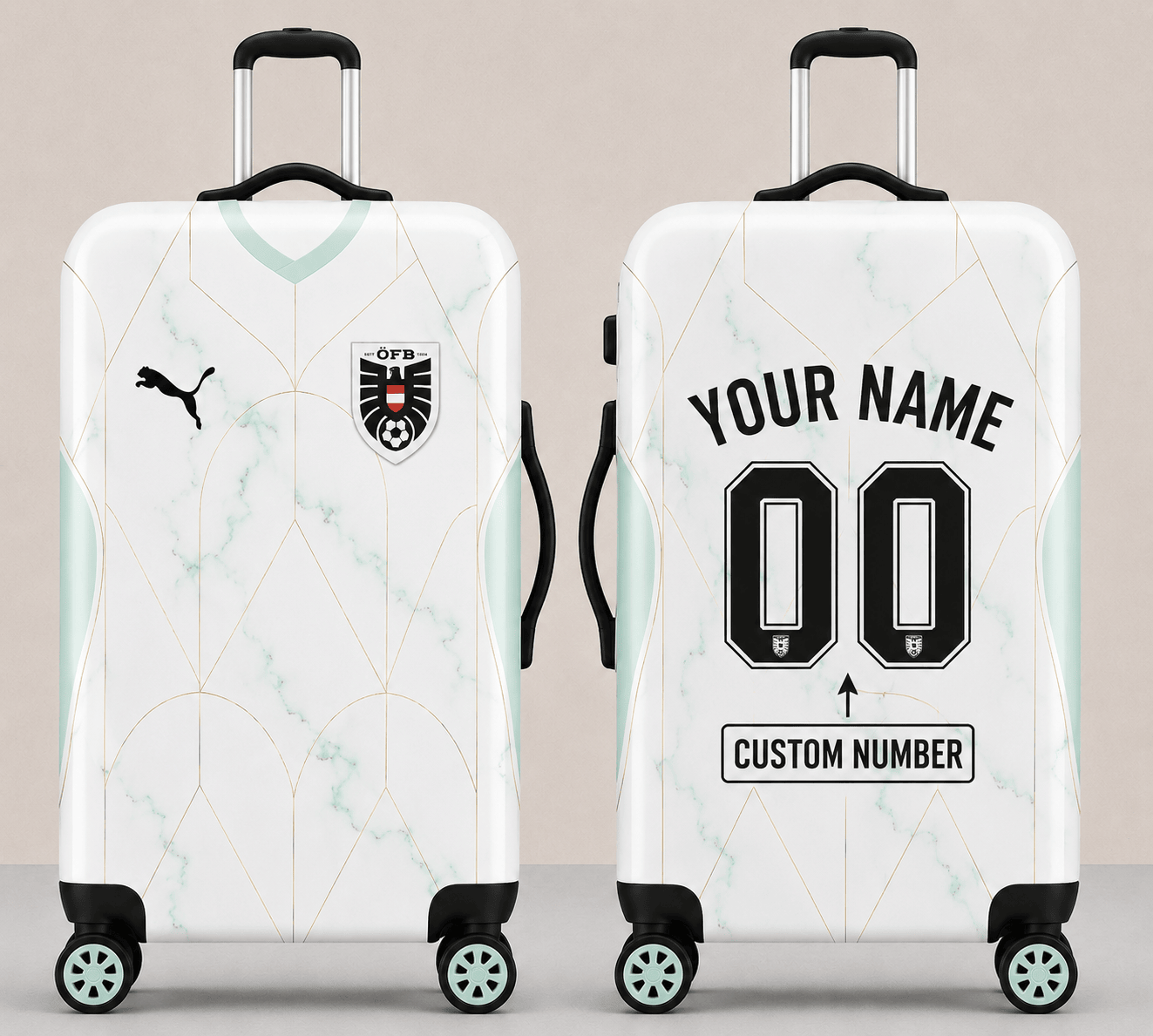 Austria WC 26 Luggage Cover HN01
