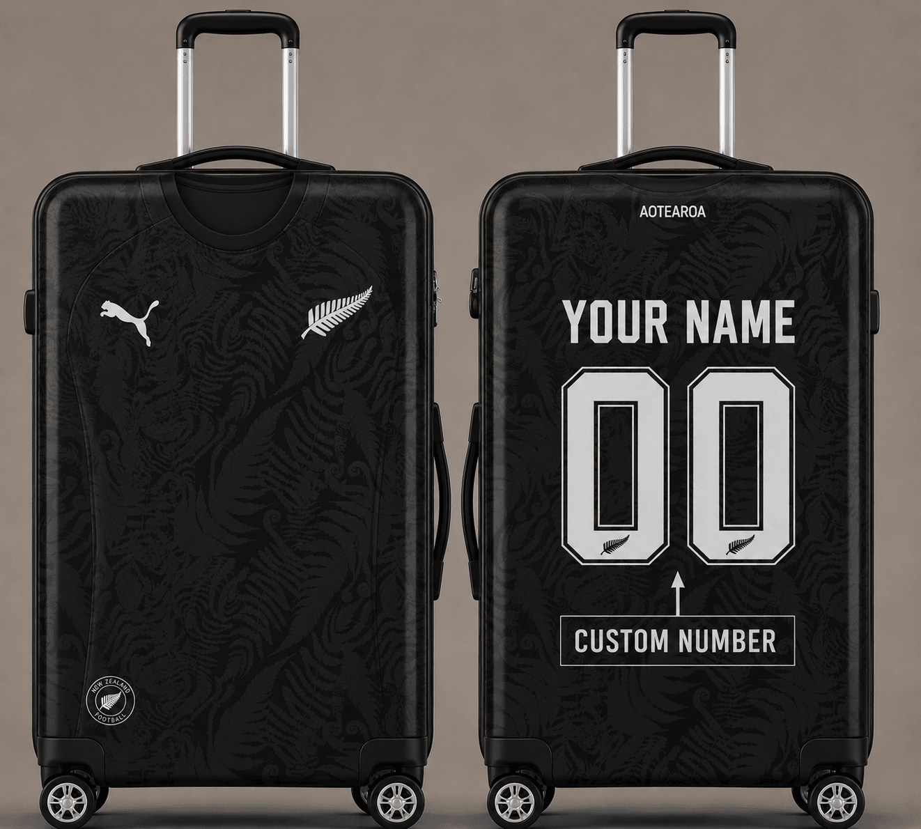 New Zealand WC 26 Luggage Cover HN01