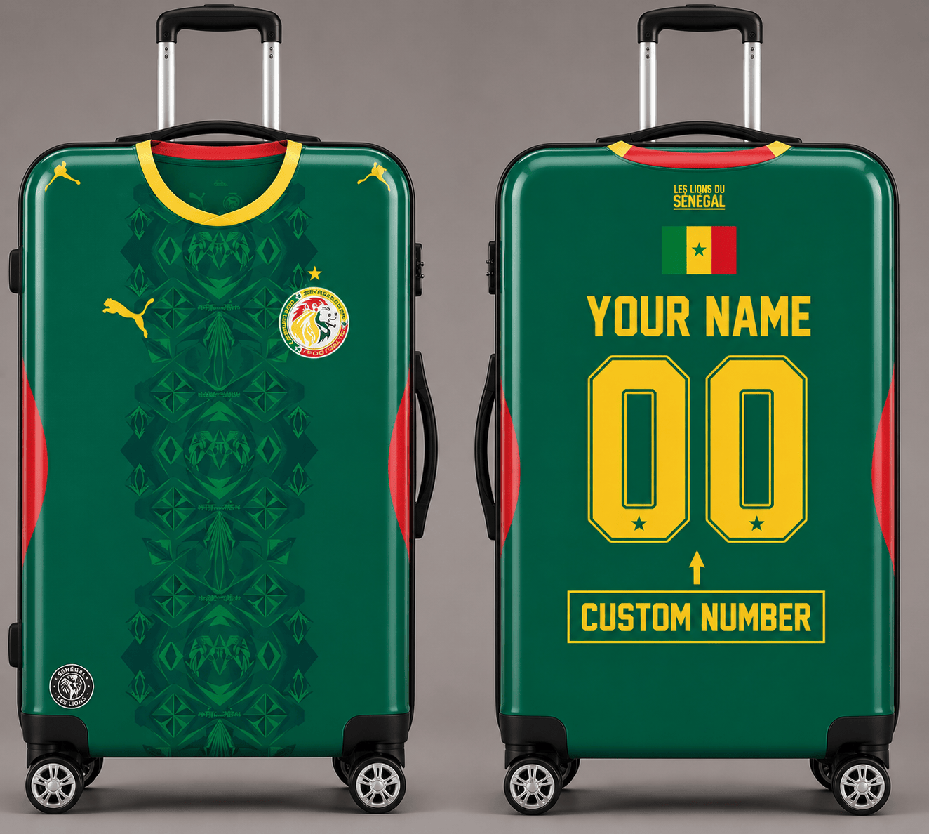 Senegal WC 26 Luggage Cover HN01